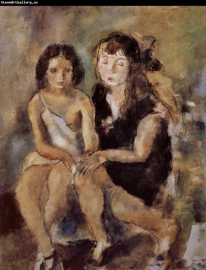 Jules Pascin Clala and Unavian